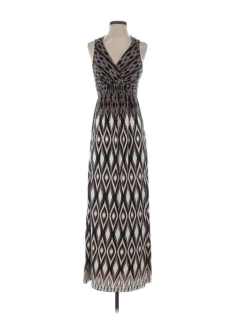 Soma Chevron-herringbone Brown Casual Dress Size S - photo 1