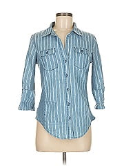 Ci Sono 3/4 Sleeve Button Down Shirt