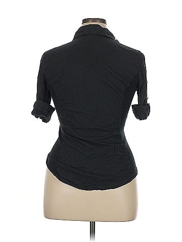 James Perse 3/4 Sleeve Button-Down Shirt (view 2)