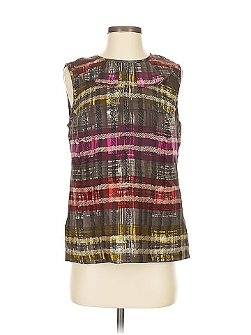 Trina Turk Sleeveless Silk Top (view 1)