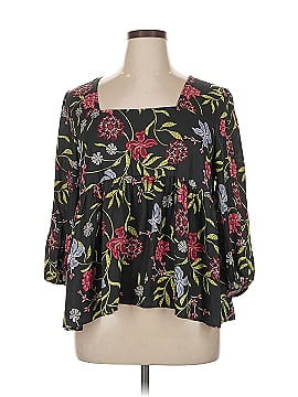 Left Coast By Dolan 3/4 Sleeve Blouse