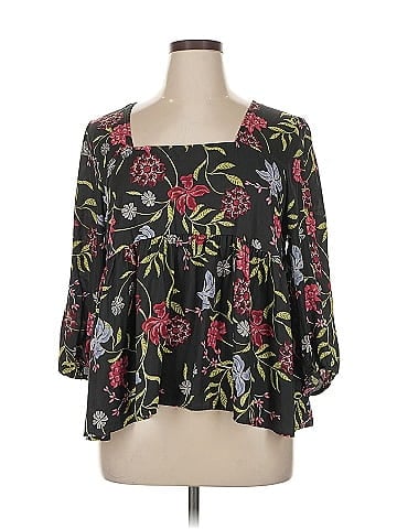 Left Coast by Dolan 3/4 Sleeve Blouse (view 1)