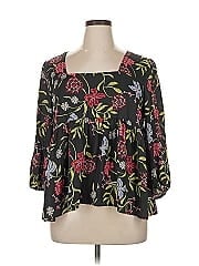 Left Coast By Dolan 3/4 Sleeve Blouse