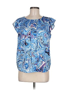 Tahari By Asl Short Sleeve Blouse