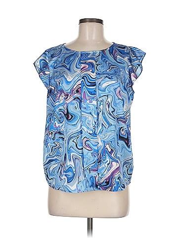 Tahari by ASL Short Sleeve Blouse (view 1)