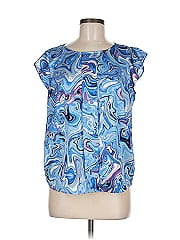 Tahari By Asl Short Sleeve Blouse