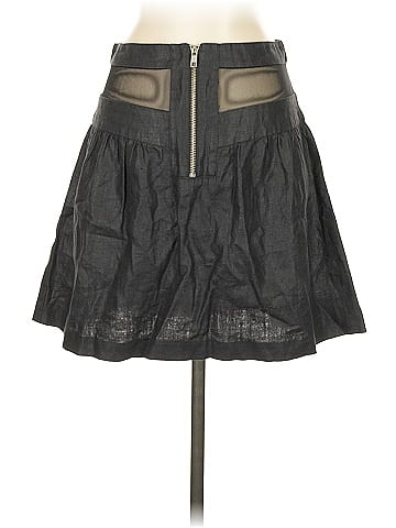 Nomia Faux Leather Skirt (view 2)