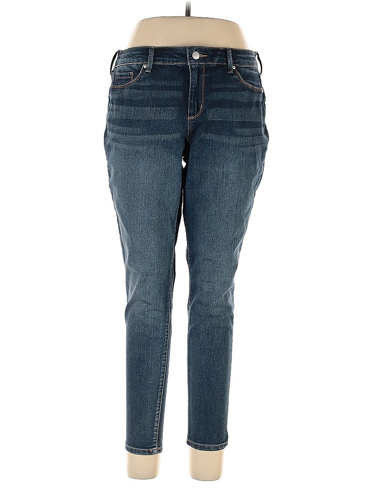 Pre-owned Jessica Simpson Jeans In Blue