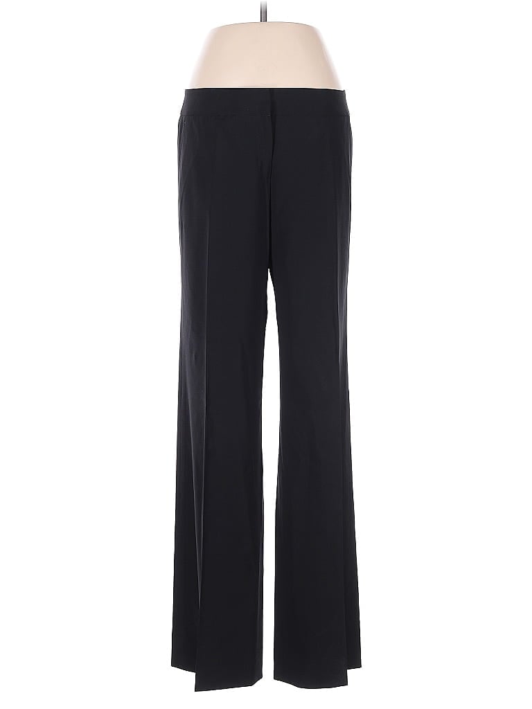 Pre-owned Lafayette 148 Wool Pants In Black