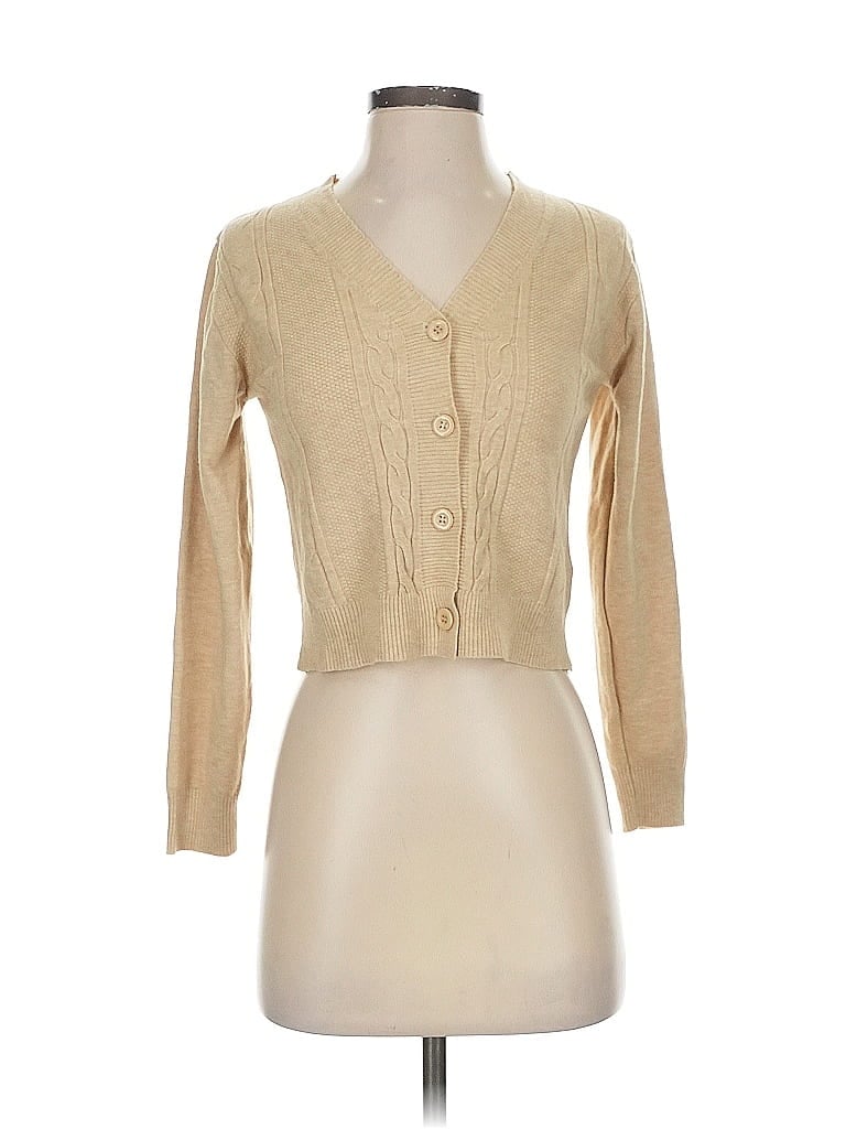 Pre-owned Shein Cardigan Sweater In Brown