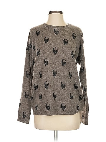 Skull Cashmere Cashmere Pullover Sweater (view 1)