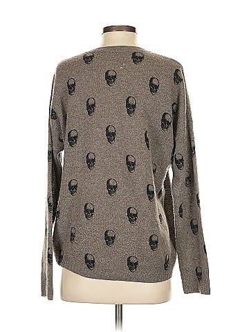 Skull Cashmere Cashmere Pullover Sweater (view 2)