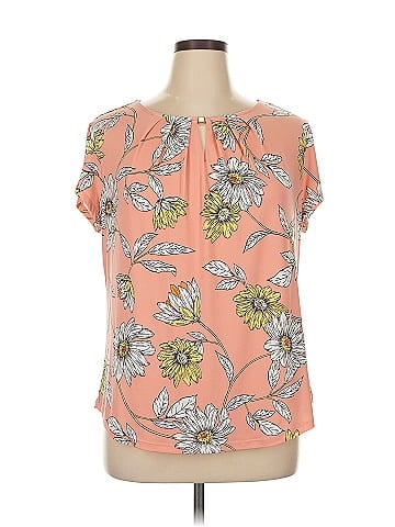 Liz Claiborne Short Sleeve Blouse (view 1)