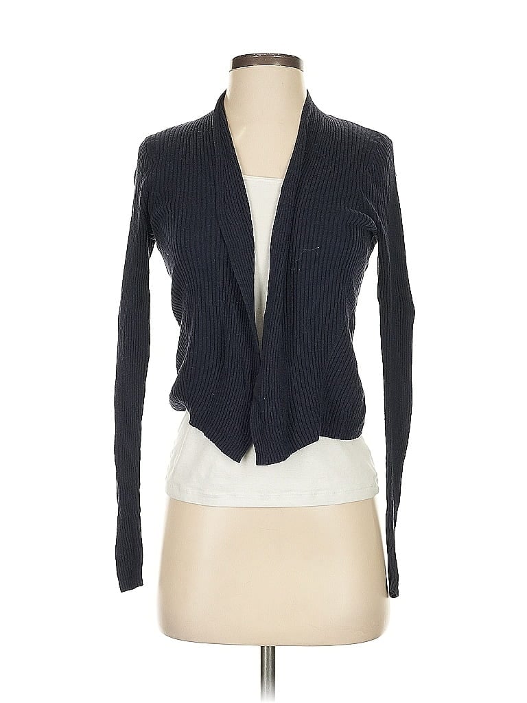 Pre-owned Ann Taylor Loft Cardigan Sweater In Black