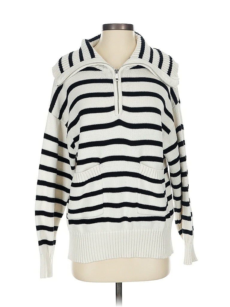 Primark Stripes Ivory Pullover Sweater Size S - photo 1