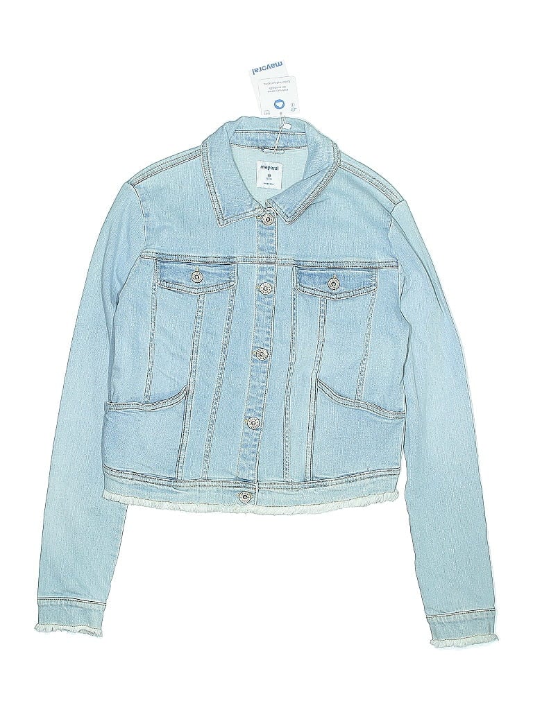 Mayoral Blue Denim Jacket Size 18 - photo 1