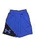 Under Armour Color Block Blue Athletic Shorts Size S (youth) - photo 1