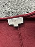 Ann Taylor LOFT Outlet Solid Burgundy Casual Dress Size M - photo 7