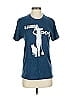 Next Level Apparel 100% Polyester Blue Short Sleeve T-Shirt Size S - photo 1