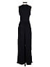 Cider Solid Black Jumpsuit Size M - photo 2
