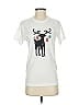 Next Level Apparel Print White Short Sleeve T-Shirt Size XS - photo 1