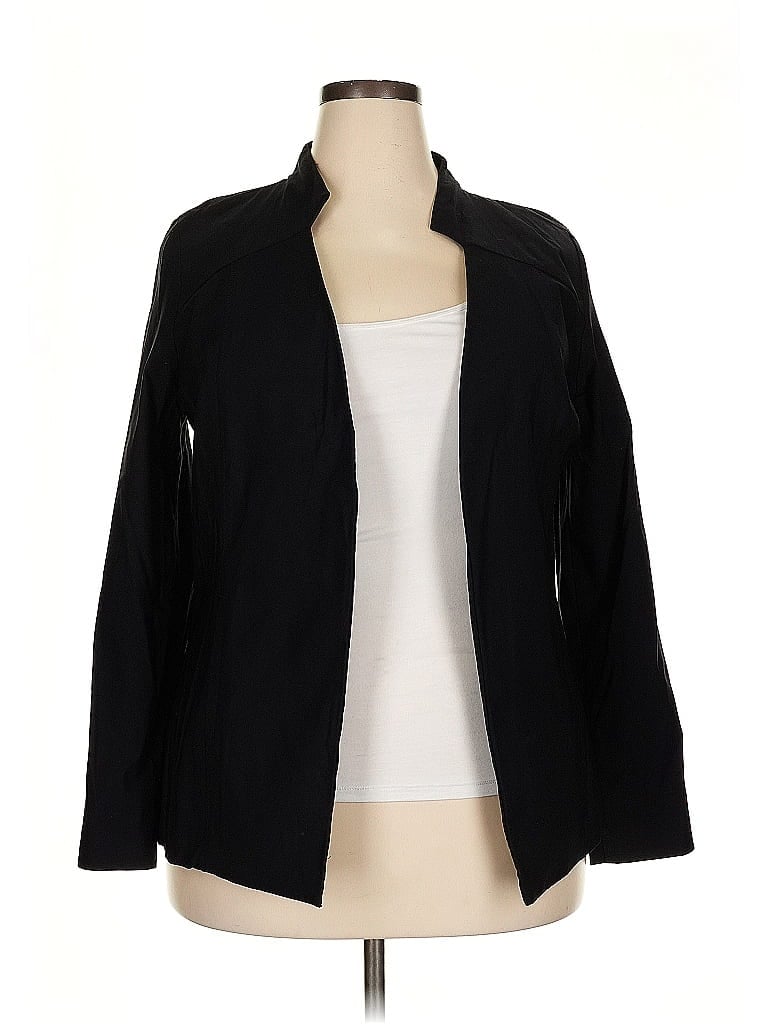 Pre-owned Apt. 9 Blazer Jacket In Black