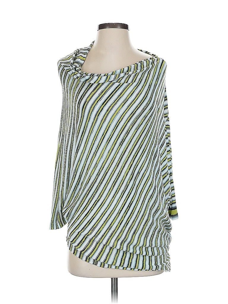 Pre-owned Bcbgmaxazria Poncho In Green