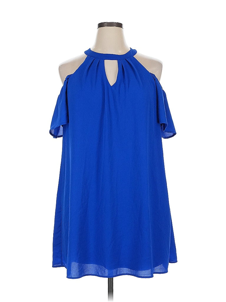 Pre-owned Lily Rose Casual Dress In Blue