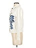 DG^2 by Diane Gilman Floral Ivory Denim Jacket Size XS - photo 5