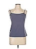 Ann Taylor Factory Gray Purple Tank Top Size L - photo 1