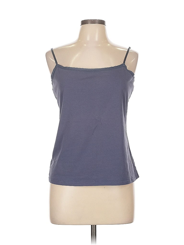 Ann Taylor Factory Gray Purple Tank Top Size L - photo 1