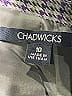 Chadwicks Houndstooth Gray Blazer Size 10 - photo 6