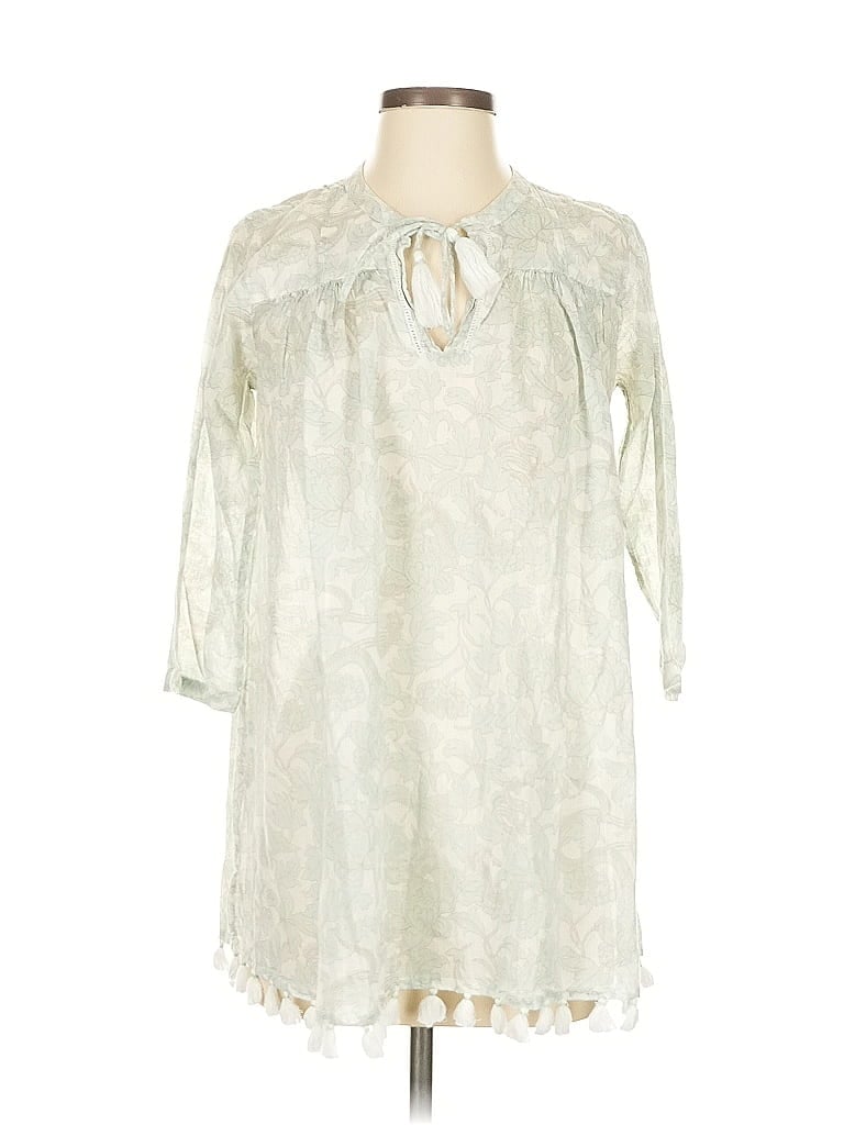 Roller Rabbit 100% Cotton Ivory Casual Dress Size XS - photo 1