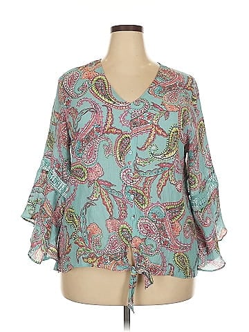 Spense 3/4 Sleeve Blouse (view 1)