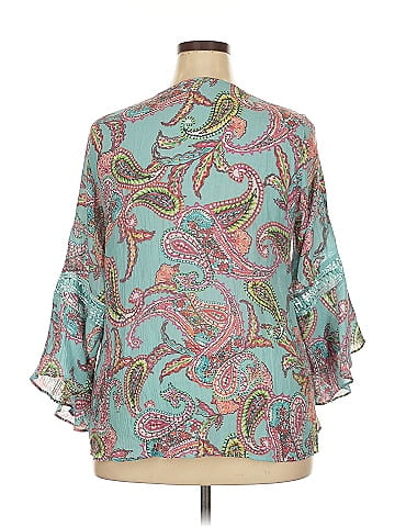 Spense 3/4 Sleeve Blouse (view 2)
