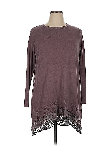 LOGO by Lori Goldstein Pullover Sweater (view 1)
