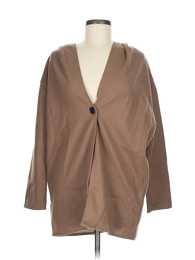 Pre-owned Unbranded Blazer Jacket In Brown