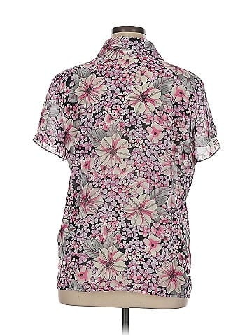 Sag Harbor Short Sleeve Blouse (view 2)