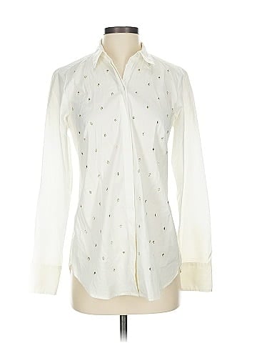 Ann Taylor Long Sleeve Blouse (view 1)