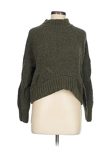 Pink Rose Turtleneck Sweater (view 1)