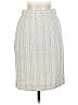 St. John Collection Chevron-herringbone Gray Formal Skirt Size 2 - photo 1