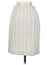St. John Collection Chevron-herringbone Gray Formal Skirt Size 2 - photo 2