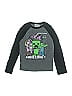 Mojang Gray 3/4 Sleeve T-Shirt Size S (big kids) - photo 1