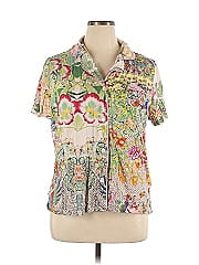 Johnny Was Short Sleeve Blouse