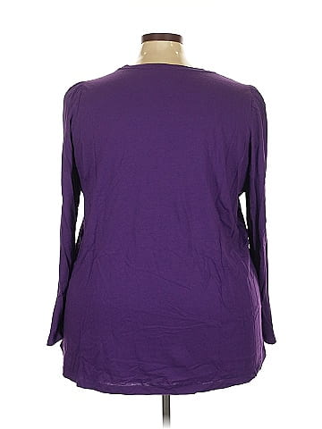 LOGO by Lori Goldstein 3/4 Sleeve T-Shirt (view 2)