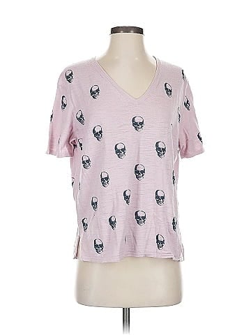 Skull Cashmere Short Sleeve T-Shirt (view 1)