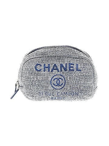 Chanel Woven Straw Raffia Deauville Makeup Bag (view 1)