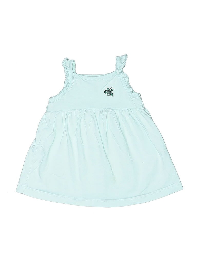 Carter's 100% Cotton Teal Sleeveless Top 3-6 MO / 6 MO - photo 1