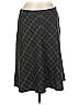 Fenn Wright Manson Argyle Gray Black Casual Skirt Size 10 - photo 1