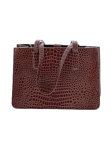 DKNY Leather Satchel (view 1)